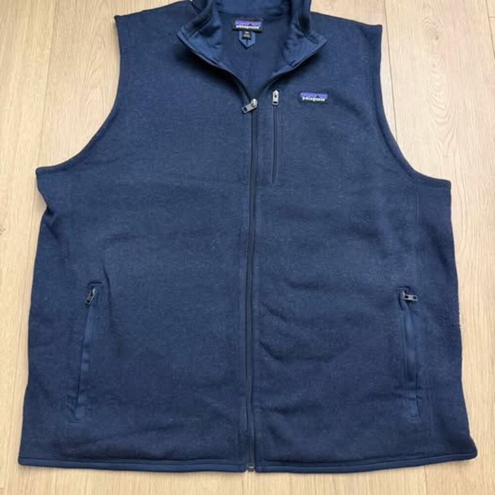 Patagonia Men’s Better Sweater Vest Navy Blue size XXL